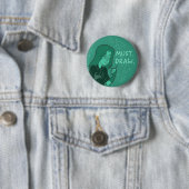 BADGE ROND 5 CM NÉCESSITÉ. ASPIRATION (En situation)