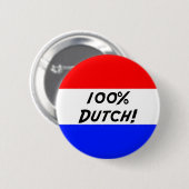 Badge Rond 5 Cm Néerlandais de 100 % (Devant & derrière)