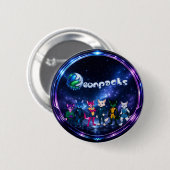 Badge Rond 5 Cm Neonpacks (conception de cercle) (Devant & derrière)