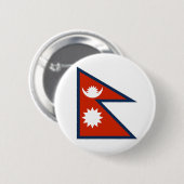 Badge Rond 5 Cm Népal (Devant & derrière)