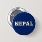 Badge Rond 5 Cm Népal (Devant & derrière)