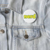 Badge Rond 5 Cm Nerd (En situation)