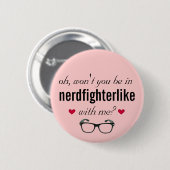 Badge Rond 5 Cm Nerdfighterlike (Devant & derrière)
