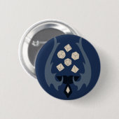 Badge Rond 5 Cm Nerds, DnD and Dorks (Devant & derrière)