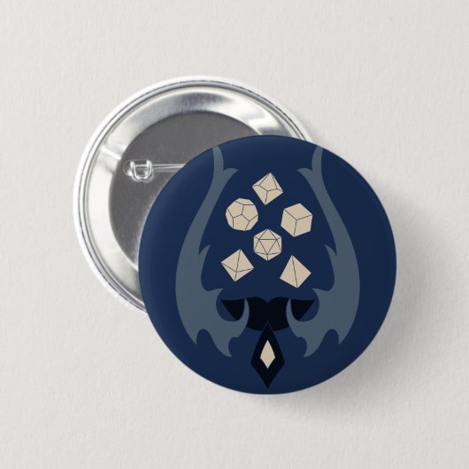 Badge Rond 5 Cm Nerds, DnD and Dorks (Devant & derrière)