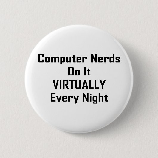 Badge Rond 5 Cm Nerds occupés (Devant)