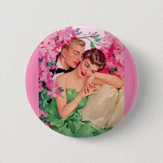 Badge Rond 5 Cm N'est-ce pas romantique ? (Devant)