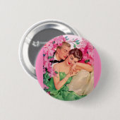 Badge Rond 5 Cm N'est-ce pas romantique ? (Devant & derrière)