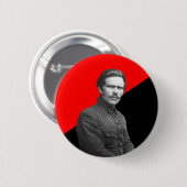 Badge Rond 5 Cm Nestor Makhno Anarcho-communiste (Devant & derrière)