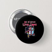 Badge Rond 5 Cm Nettoyeurs Janitor Service de nettoyage Janitors C (Devant & derrière)