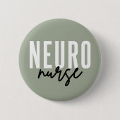 Badge Rond 5 Cm Neuro Nurse Neuroscience infirmières cadeaux d'app (Devant)