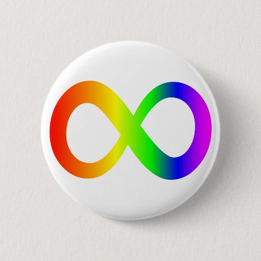 Badge Rond 5 Cm Neurodivergent (Devant)
