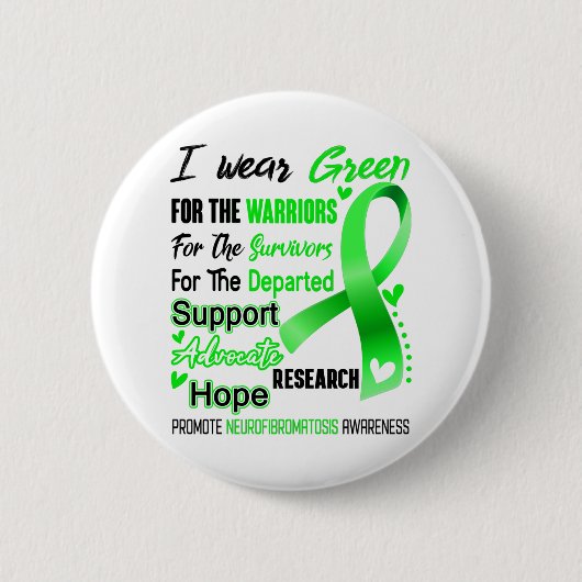 Badge Rond 5 Cm Neurofibromatosis Awareness Month Ribbon (Devant)