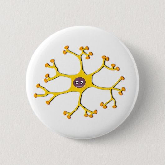 Badge Rond 5 Cm Neurone (Devant)