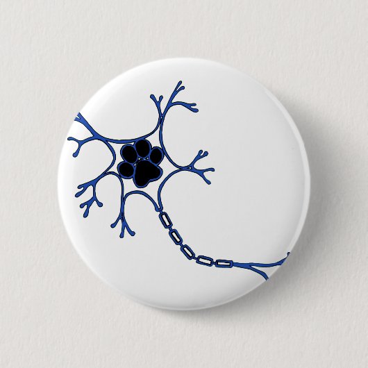 Badge Rond 5 Cm NeuroWebVet (Devant)