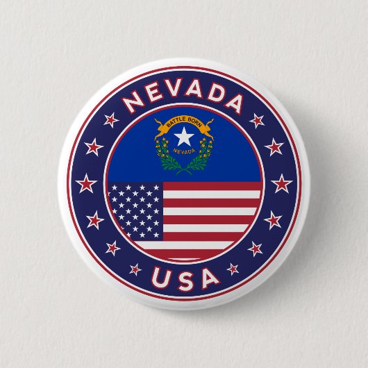 Badge Rond 5 Cm Nevada (Devant)