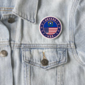 Badge Rond 5 Cm Nevada (En situation)