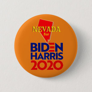 Badge Rond 5 Cm Nevada pour Biden Harris 2020