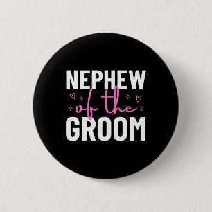 Badge Rond 5 Cm Neveu du marié mariage mariage famille 