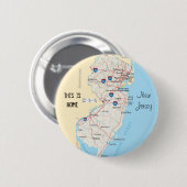 Badge Rond 5 Cm New Jersey (Devant & derrière)