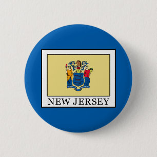 Badge Rond 5 Cm New Jersey
