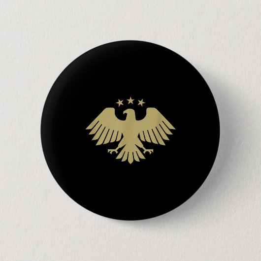 Badge Rond 5 Cm New Syrian Eagle (Devant)