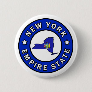 Badge Rond 5 Cm New York