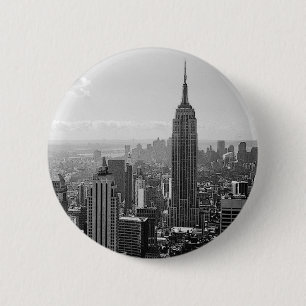 Badge Rond 5 Cm New York