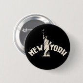 Badge Rond 5 Cm New York (Devant & derrière)