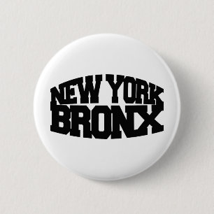 Badge Rond 5 Cm New York Bronx