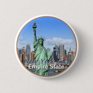 Badge Rond 5 Cm New York City