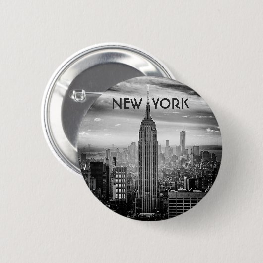 Badge Rond 5 Cm NEW YORK CITY custom buttons (Devant & derrière)