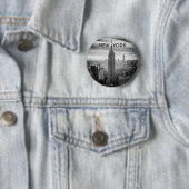 Badge Rond 5 Cm NEW YORK CITY custom buttons (En situation)