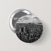 Badge Rond 5 Cm New York Skyline (Devant & derrière)