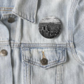 Badge Rond 5 Cm New York Skyline (En situation)