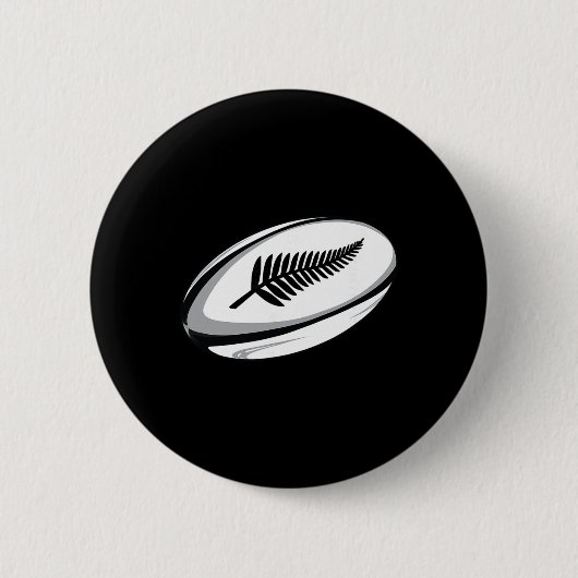 Badge Rond 5 Cm New Zealand Rugby Jersey (Devant)
