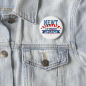 Badge Rond 5 Cm Newt Gingrich 2012 (En situation)