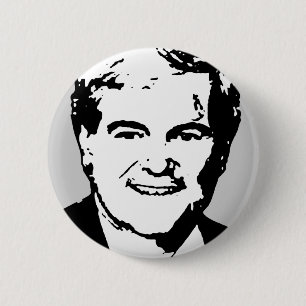 Badge Rond 5 Cm Newt Gingrich Gear
