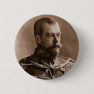 Badge Rond 5 Cm Nicholas II