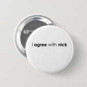 Badge Rond 5 Cm nick.ai (Devant & derrière)