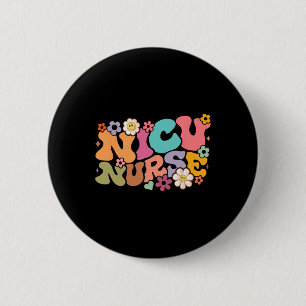 Badge Rond 5 Cm Nicu Infirmière Icu Infirmière Super Intensive C n