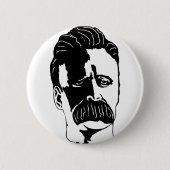 Badge Rond 5 Cm Nietzsche (Devant)
