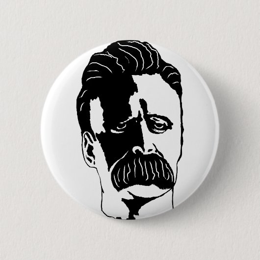 Badge Rond 5 Cm Nietzsche (Devant)