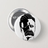 Badge Rond 5 Cm Nietzsche (Devant & derrière)