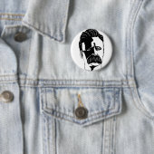 Badge Rond 5 Cm Nietzsche (En situation)