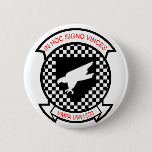 BADGE ROND 5 CM NIGHTHAWKS VMFA-533