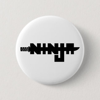 Badge Rond 5 Cm Ninja