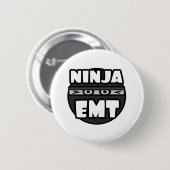 Badge Rond 5 Cm Ninja EMT (Devant & derrière)