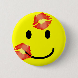 Badge Rond 5 Cm NIP de visage de 'kissey