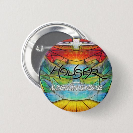BADGE ROND 5 CM NIP DU MÉNAGE (Devant & derrière)